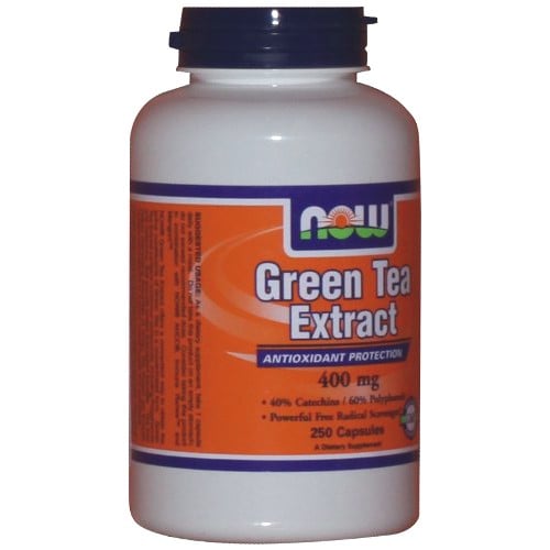 NOW Green Tea Extract 400 mg - 250 Capsules