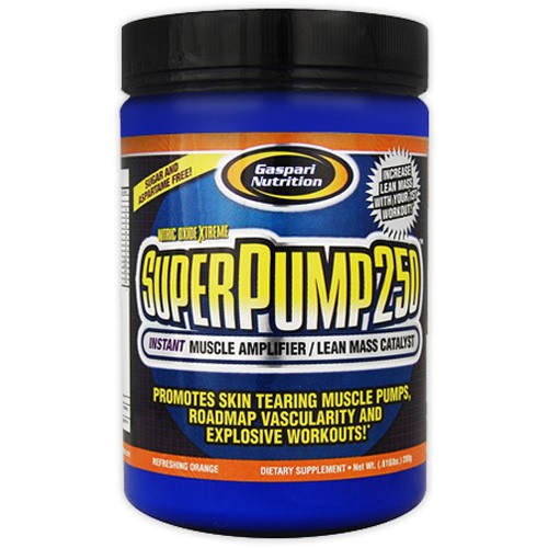 Gaspari Nutrition SuperPump 250 - 800 Grams-Refreshing Orange