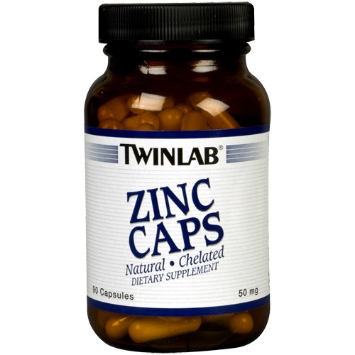 Twinlab Zinc Caps 50 mg - 90 Capsules