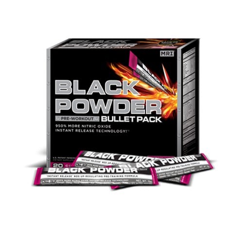 MRI Black Powder Bullet Pack - 20 Stick Packs