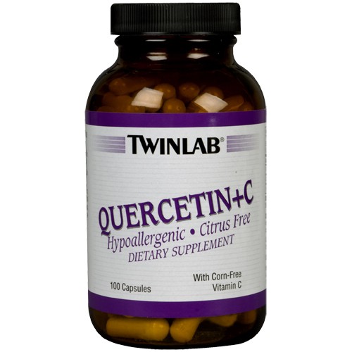 TwinLab Quercetin + C 50 Capsules