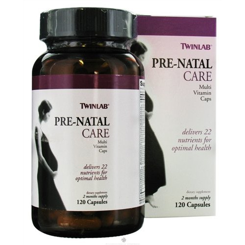 TwinLab Pre-Natal Care Multi-Vitamin 120 Capsules