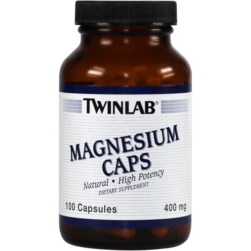 TwinLab Magnesium Caps 100 Capsules