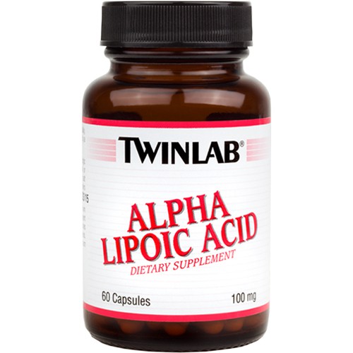 TwinLab Alpha Lipoic Acid 100mg - 60 Capsules