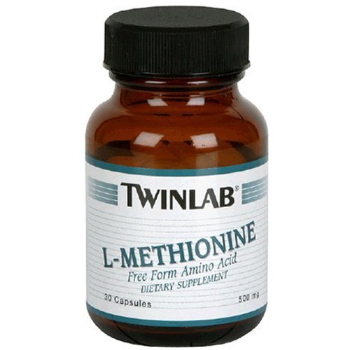 TwinLab L-Methionine 500mg - 30 Capsules