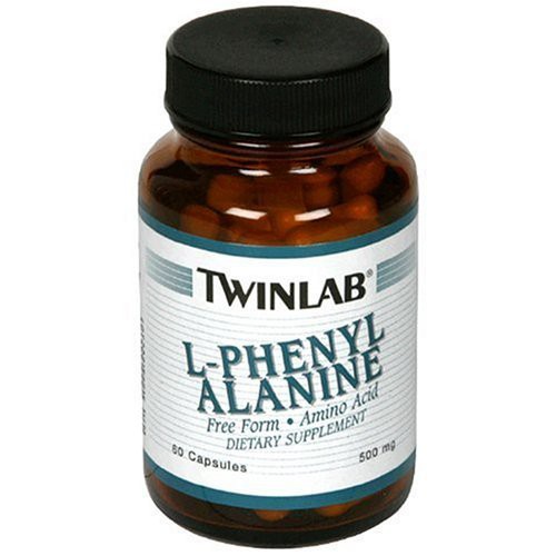 TwinLab L-Phenylalanine 500mg - 60 Capsules