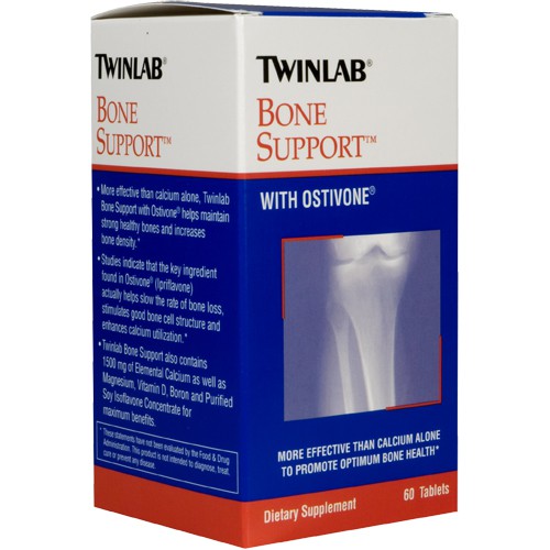 TwinLab Bone Support with Ostivone - 60 Tablets
