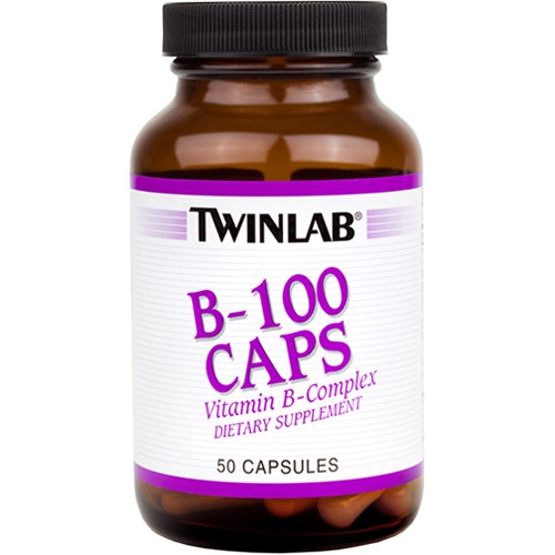 Twinlab B-100 Caps 50 Capsules