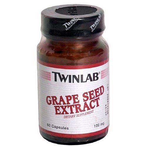 TwinLab Grape Seed Extract 100mg - 60 Capsules