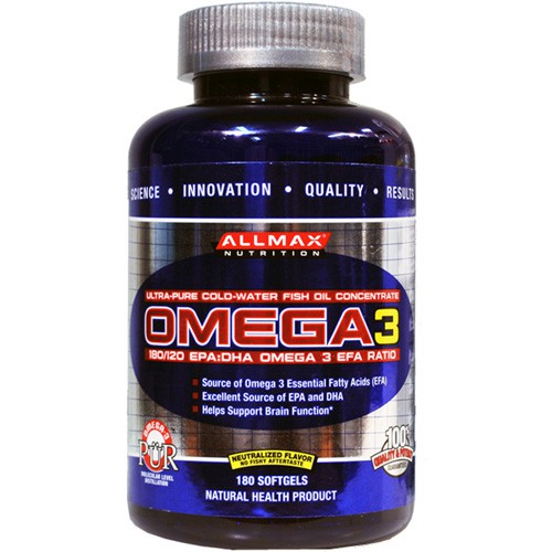AllMax Omega 3 - 180 Softgels