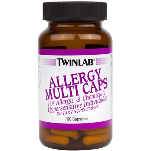TwinLab Allergy Multi Caps 100 Capsules