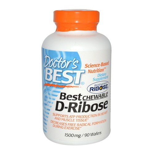 Doctor's Best Best Chewable D-Ribose - 90 Wafers