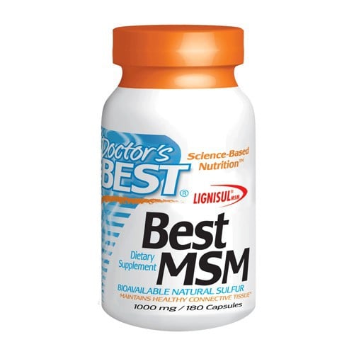 Doctor's Best Best MSM 1000mg - 180 Capsules