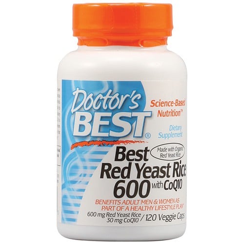 Doctor’s Best Best Red Yeast Rice w/ CoQ10 - 120 Veggie Caps