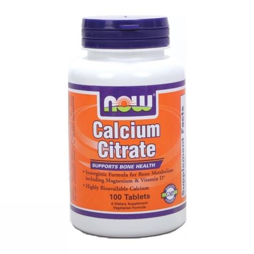 NOW Calcium Citrate - 100 Tablets