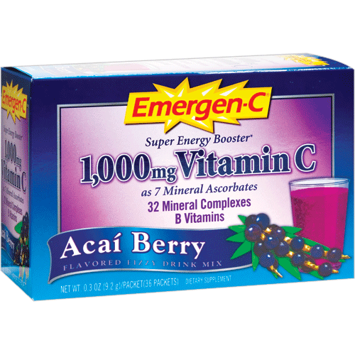 Alacer Emergen-C Acai Berry - 30 Packets