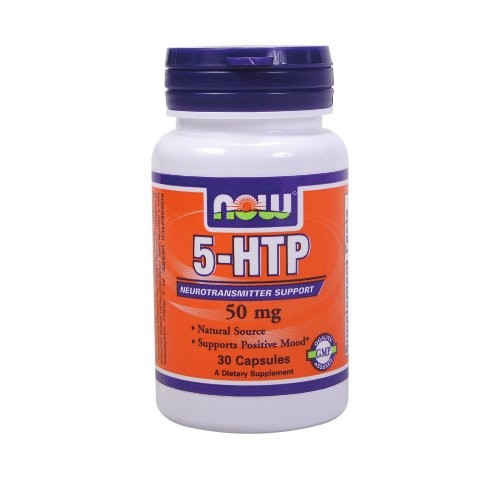 NOW 5-HTP (50 mg) - 30 Capsules