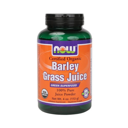 NOW  Barley Grass Powder (Certified Organic) - 2 lbs.