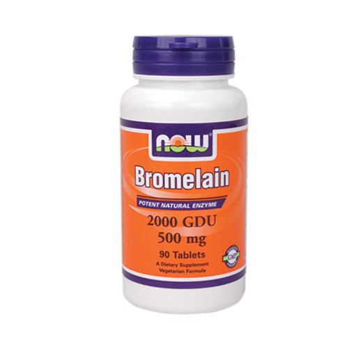 NOW Bromelain (415 mg) 2000 GDU - 90 Tablets