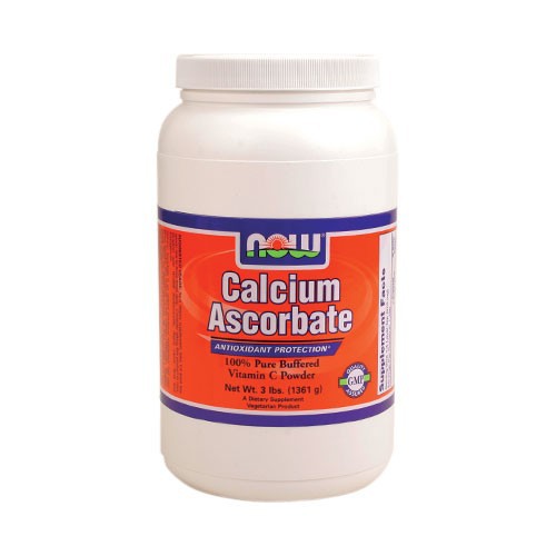 NOW Calcium Ascorbate Powder - 3 lbs.