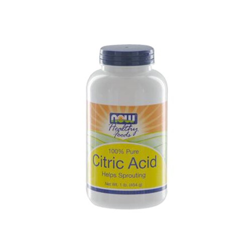 NOW Citric Acid - 100% Pure - 1 lbs