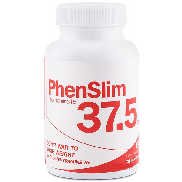Atom Labs PhenSlim 37.5mg Slimming Pills - Century Supplements