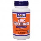 NOW Zinc Picolinate 50 mg - 120 Capsules