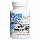 Doctor’s Best Best Trans-Resveratrol 100 - 60 Veggie Caps