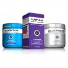 Fusion Bodybuilding Muscle Recovery Stack - Agent-M / Purple-K / Glutamend