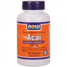 NOW Acai Super Fruit Antioxidant - Organic (500 grams) - 100 Vcaps