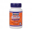 NOW Biotin (1000 mcg) - 100 Capsules